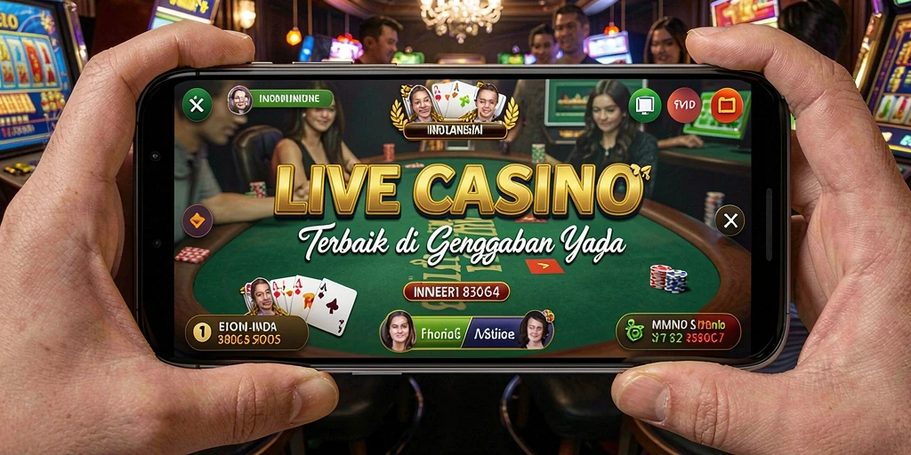 Screenshot gameplay Live Casino yang menarik dari 8364.