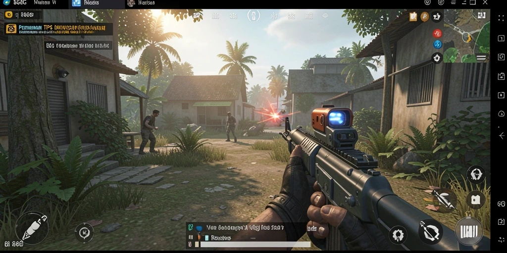 Gameplay seru dari 8G8G dengan tembakan akurat dan strategi yang mendebarkan.
