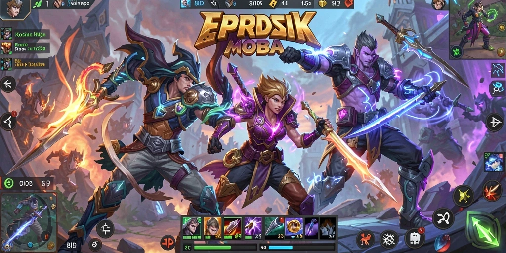 Tangkapan layar dari gameplay <strong>8ID</strong> yang mendebarkan dengan pertempuran seru.