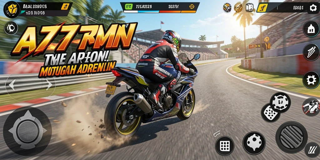 Gameplay seru A7777 dengan kecepatan tinggi dan grafis menarik.