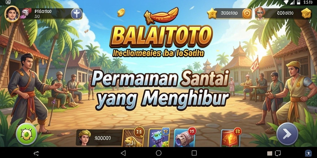 Screenshot menunjukkan gameplay menyenangkan dari BALAITOTO.