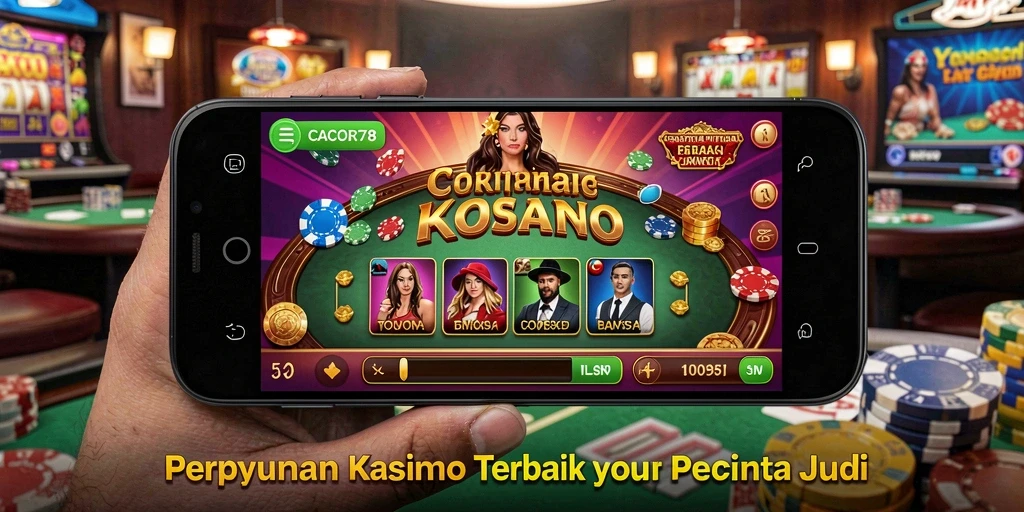 Tampilan menarik dari <strong>CACOR78</strong> dengan gameplay Kasino yang mendebarkan.
