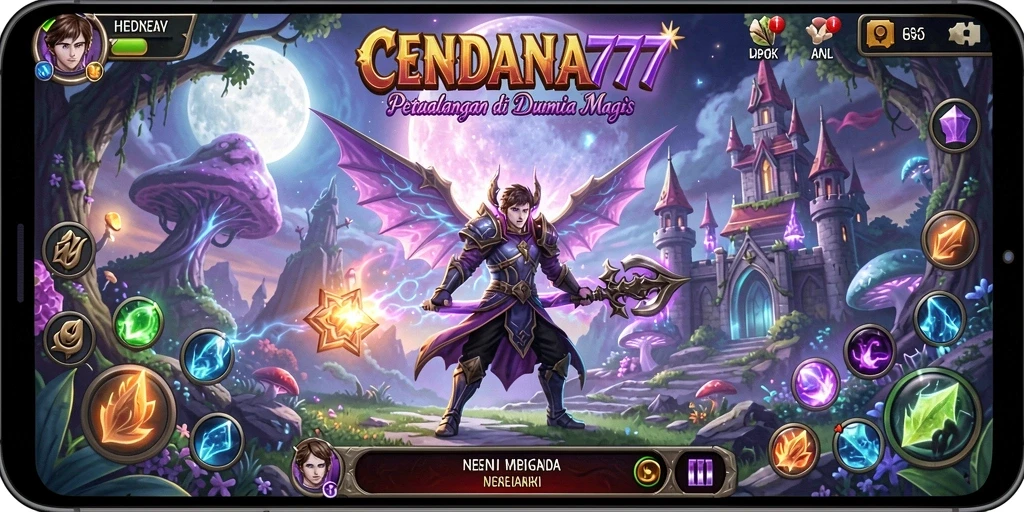 Tampilan gameplay CENDANA777 yang menakjubkan dan penuh petualangan.