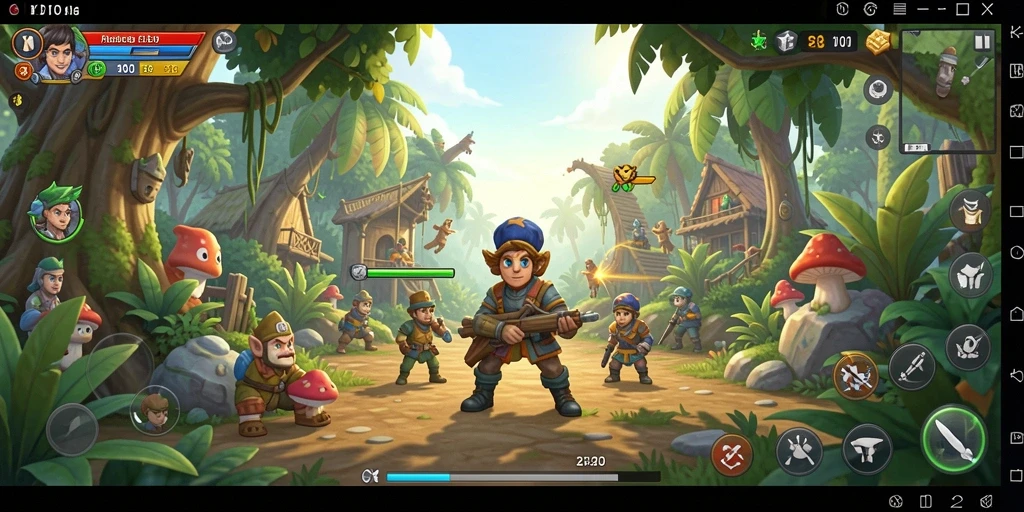 Tampilan menarik dari gameplay DY01 yang menyenangkan dan interaktif.
