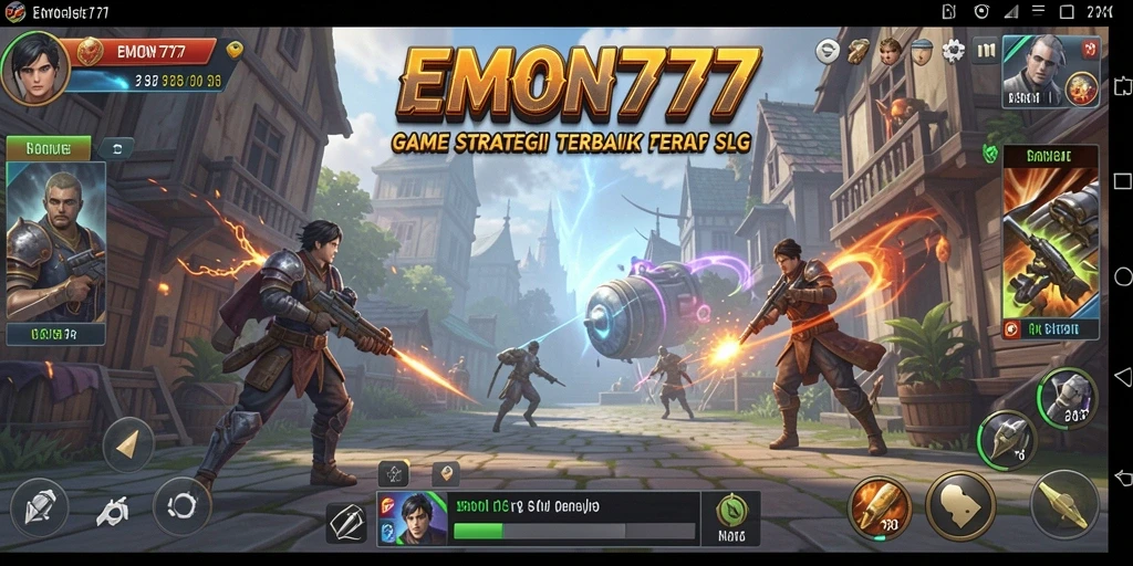 Tampilan gameplay menarik dari EMON777 dengan berbagai strategi yang digunakan.
