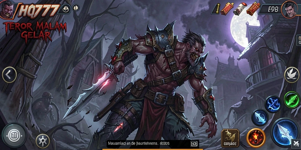 Gameplay intens dalam suasana menegangkan dan menyeramkan.