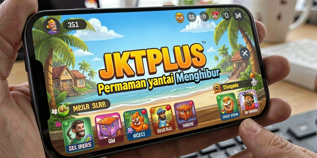 Tampilan gameplay JKTPLUS yang santai dan menyenangkan.