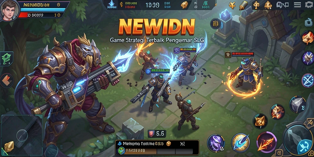 Screenshot menunjukkan gameplay SLG yang mendebarkan dan mendalam.