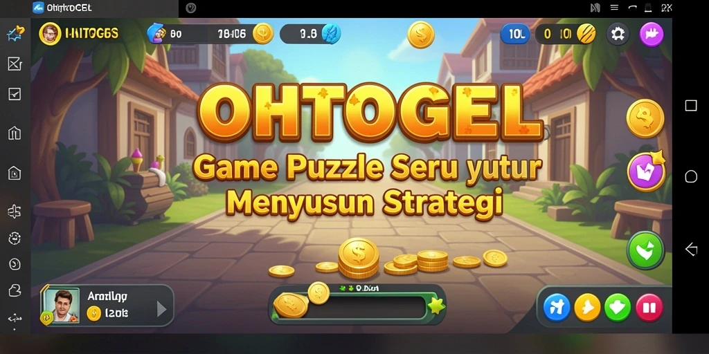Tangkapan layar gameplay OHTOGEL menampilkan serunya permainan Puzzle.