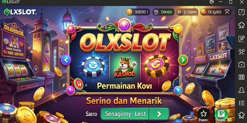 Screenshot dari gameplay seru OLXSLOT dengan grafis menawan.