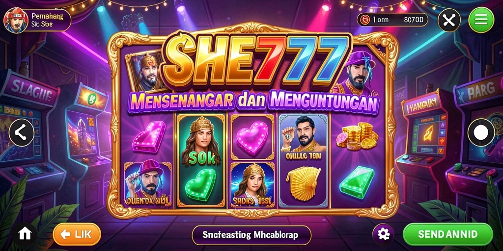 Tampilan gameplay Slot yang menarik dan penuh warna.