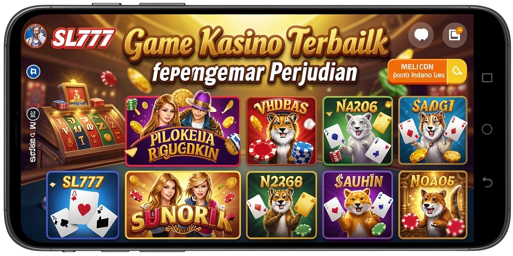 Tampilan gameplay SL777 yang menarik dan penuh aksi Kasino.