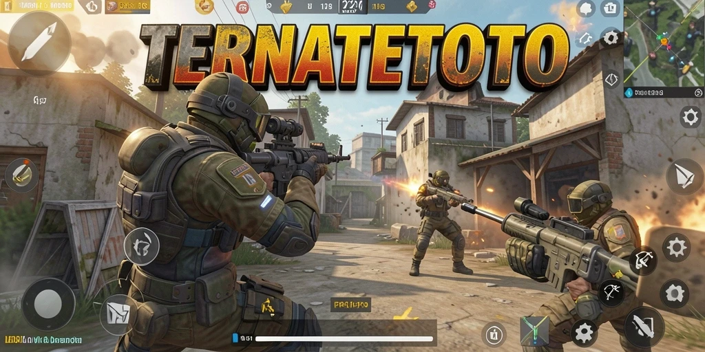 Gameplay TERNATETOTO yang intens dan penuh aksi.