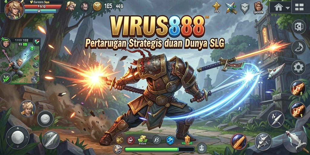 Tampilan gameplay mendebarkan dari <strong>VIRUS88</strong> yang penuh strategi.
