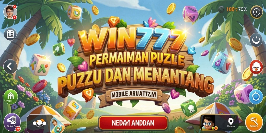 Tampilan gameplay <strong>WIN777</strong> dengan teka-teki yang mengasyikkan.
