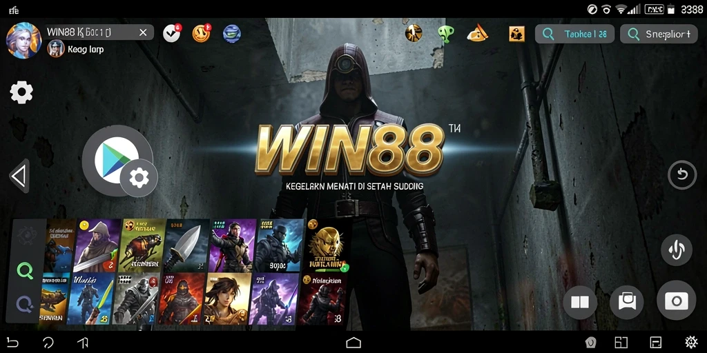 Gameplay WIN88 yang menyeramkan dengan suasana mencekam.