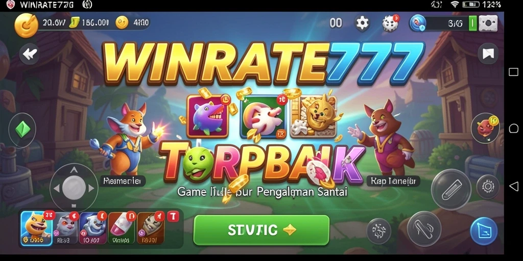 Tampilan gameplay Idle yang menarik dalam WINRATE777.