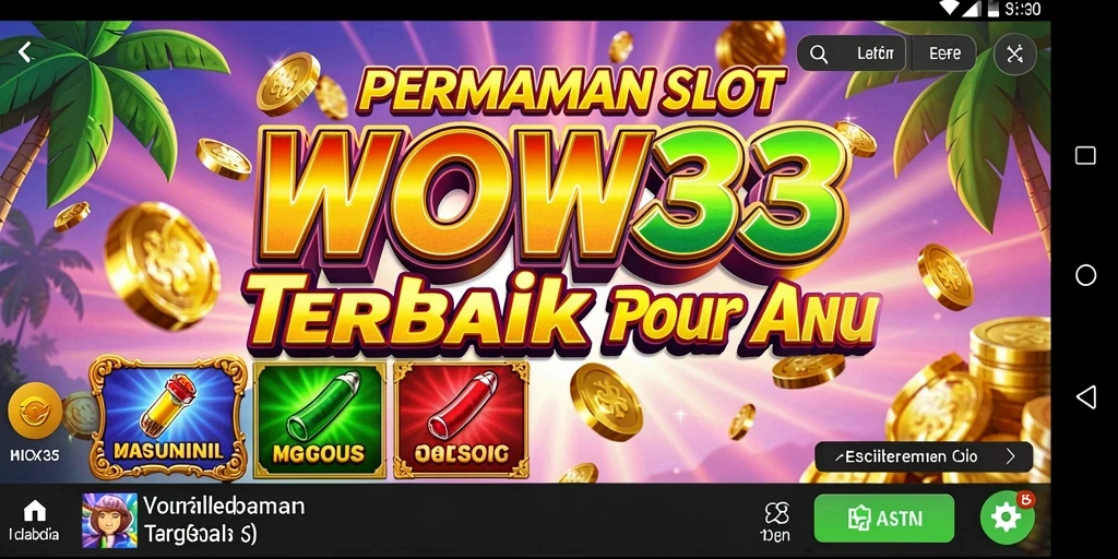 Gameplay yang menegangkan dan menarik di dalam WOW33