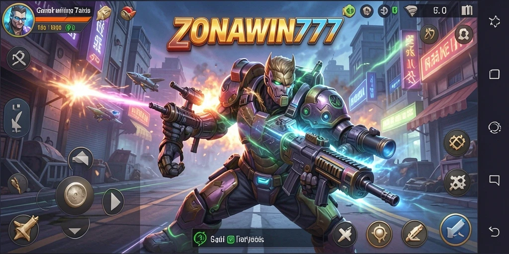 Tampilan menarik gameplay ZONAWIN777 dengan strategi mendalam.